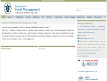 Tablet Screenshot of ihmsrinagar.org